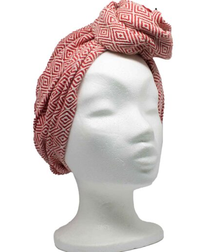 ED.W.Turban mit Rose