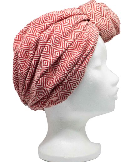 ED.W.Turban mit Rose