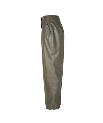 Garconne Hose Vegan Leather Khaki